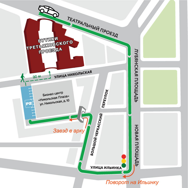 Карта парковки